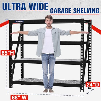 Heavy Duty Metal Shelving