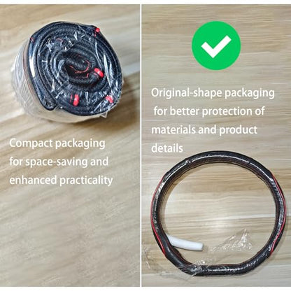 D Shape Car Steering Wheel Cover
