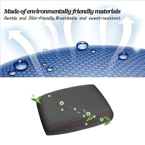 for 2020 2024 Volkswagen Golf Center Console Cover 2023 2024 Golf Accessories Armrest Cover 2023 2024 Golf R Seat Box Cover 2020