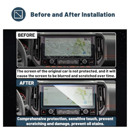 Screen Protector for Nissan Frontier 12.3" GPS Display Touchscreen 9HD Anti