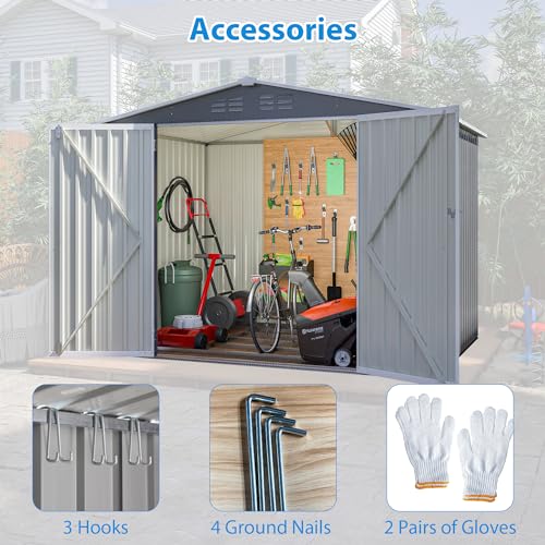 Metal Outdoor Storage Shed