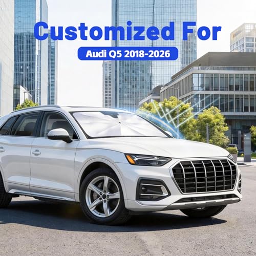 Car Windshield Sun Shade Umbrella for Audi Q5 2018