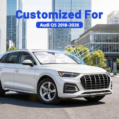Car Windshield Sun Shade Umbrella for Audi Q5 2018