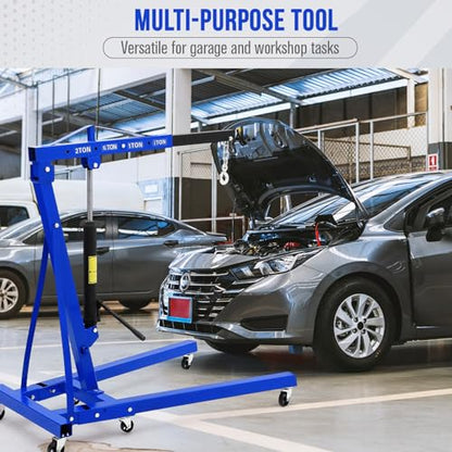 2 Ton Hydraulic Engine Hoist with Lever Stabilizer