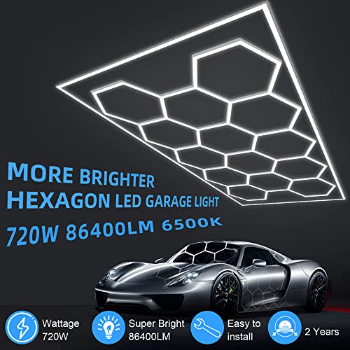 Hexagon Garage Light