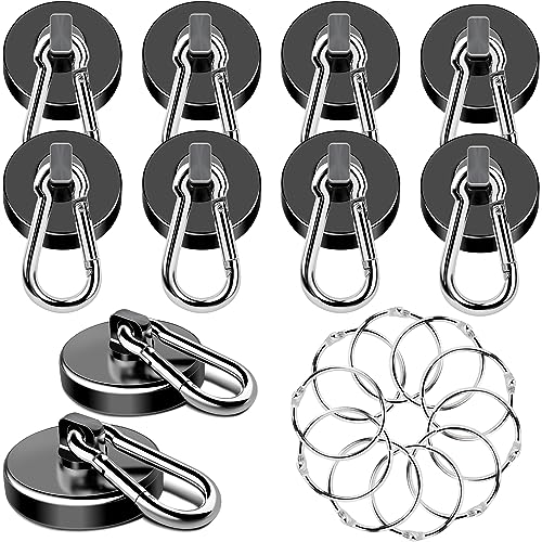 Magnetic Hooks Heavy Duty 110LBS+ Strong Neodymium Magnets