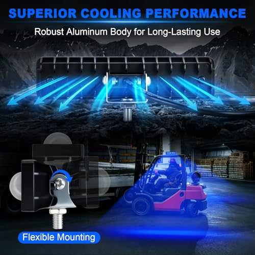 LED Forklift Safety Light Blue for AGV Automated Guided Vehicle