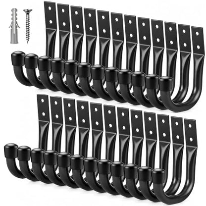 24 piece Heavy Duty Garage Storage Hooks