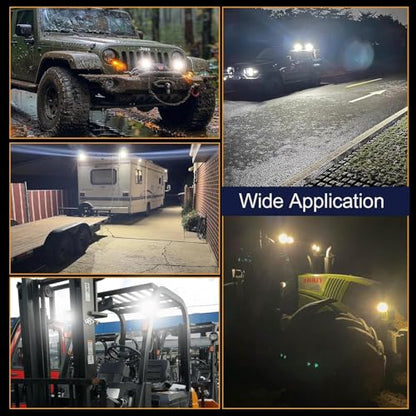 7 Inch Round LED Offroad Driving Lights for Truck (2 Count)