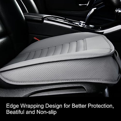 2pc Edge Wrapping Comfortable Car Front Seat Covers (2 Count)