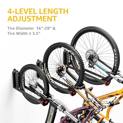 No Lift Swivel Bike Wall Mount (2 Count)