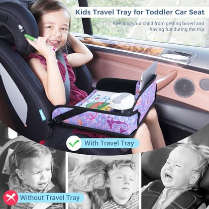 Kids Travel Tray for Toddler Car Seat