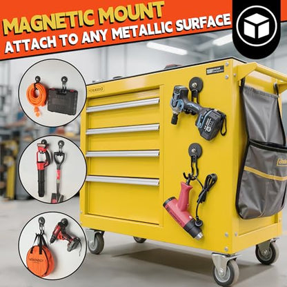 New Upgraded Garage Magnetic Hooks (2 Count)