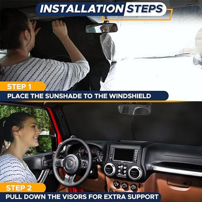 Jeep Windshield Sun Shade