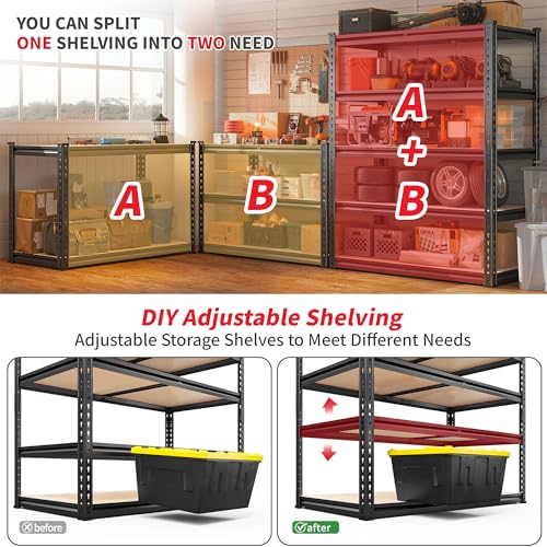 2 Pack Garage Shelving (2 Count)