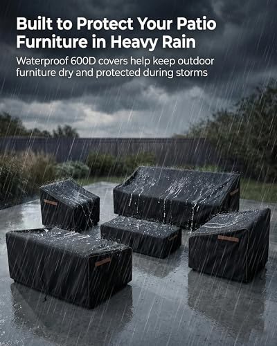 Patio Furniture Cover Set (5 Count)