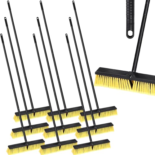 10 Pack 18 Inches Push Broom Outdoor