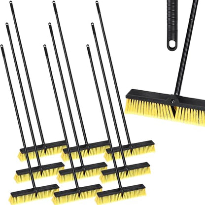 10 Pack 18 Inches Push Broom Outdoor