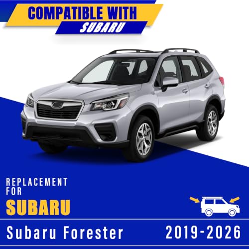 3 Wipers Fits Subaru Forester 2019