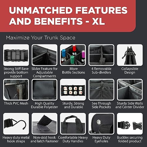 Car Trunk Organizer for SUV