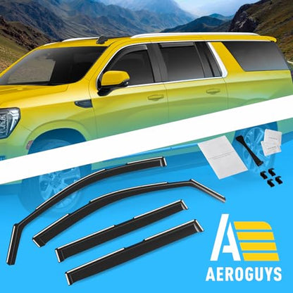 Extra Durable Window Deflectors in (4 Count)