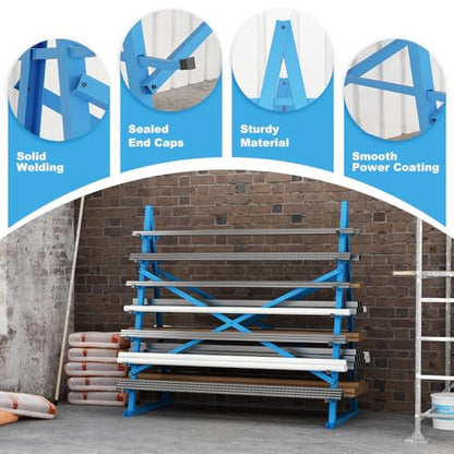 7 Tier Horizontal Storage Rack