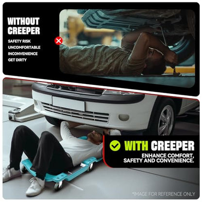 40'' Low Profile Car Rolling Mechanic Creeper
