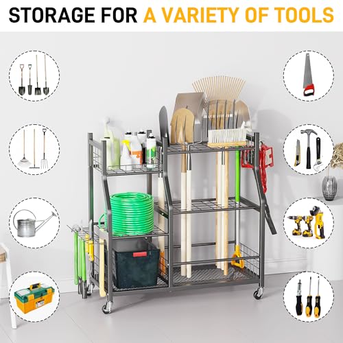 Garden Tool Organizer Stand