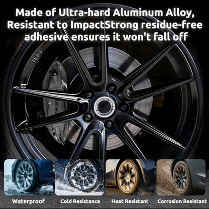 Automotive Alloy Wheel Rim Protector 18 Inch Alloy Rim Guards for Car Rims Compatible with Tesla Model 3 18 Inch (4 Count)