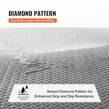 Diamond Plate Rubber Flooring Roll