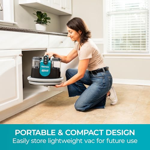 24V Cordless Portable Carpet & Upholstery Spot Cleaner Machine