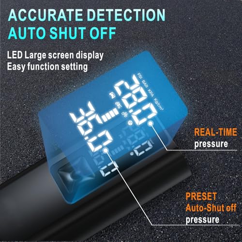 Tire Inflator Portable Air Compressor