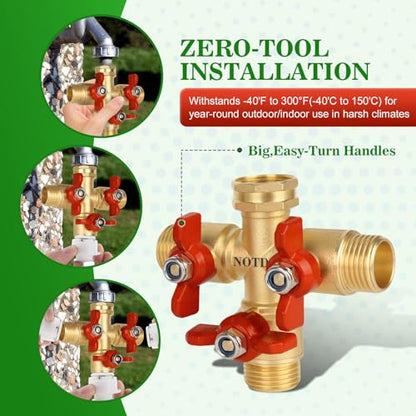 3 Way Hose Splitter