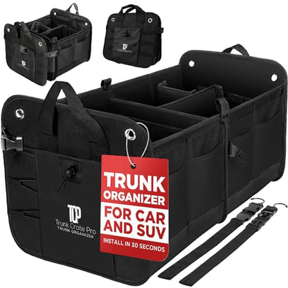 Car Trunk Organizer for SUV & Truck Cargo Storage (16 Ounce)