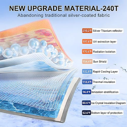 Windshield Sun Shade Custom Fit for 2012