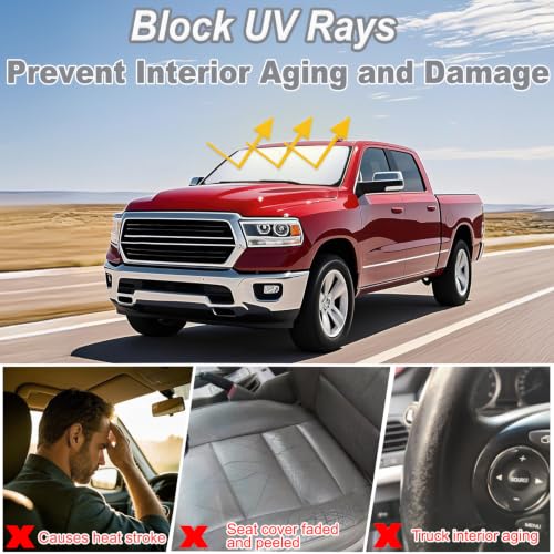 Windshield Sun Shade for Dodge Ram 1500 2009