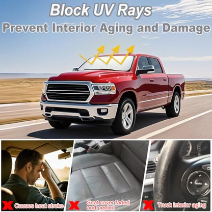 Windshield Sun Shade for Dodge Ram 1500 2009