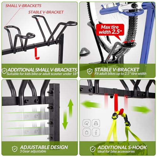 5 Bike Floor Stand (408.32 Ounce)