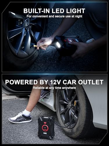 Portable Tire Inflator for Car