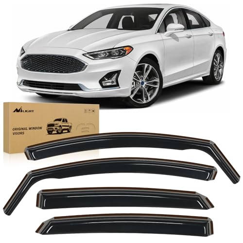 Vent Window Visors for Ford Fusion 2013 (4 Count)