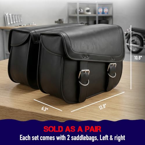 Nomad Universal Motorcycle Saddlebags (2 Count)