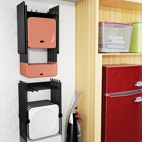 Folding Chair Storage Rack for Garage (2 Count)