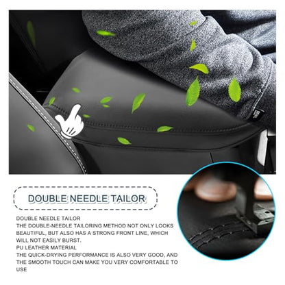 2026 Outback Armrest Cover for 2026 Subaru Outback Accessories Center Console Cover Soft Comfy Armrest Lid Cover Compatible with 2026 Subaru Outback All Trims