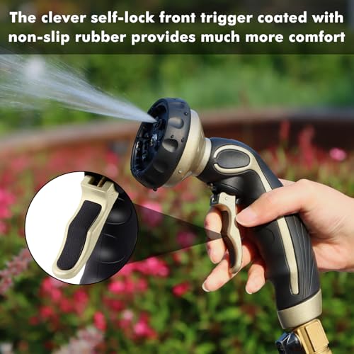 Hose Nozzle with Easy Self