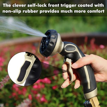 Hose Nozzle with Easy Self