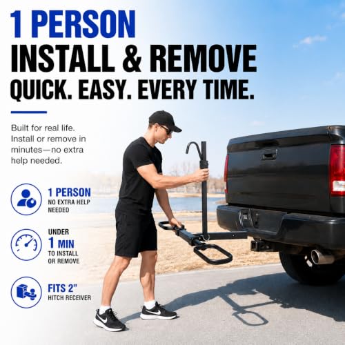 Platform Bike Rack for Car Hitch