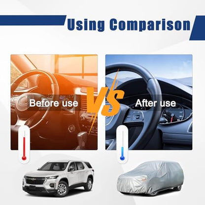 6 Layers Waterproof SUV Car Cover for Chevrolet Traverse 2009