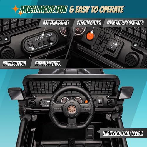 12V Kids Ride on Truck with Remote Control