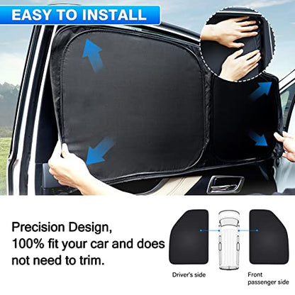 Windshield Sun Shade for Chevrolet Express (2 Count)