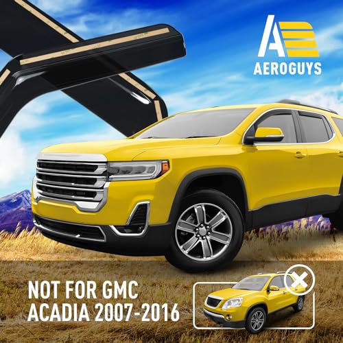 Extra Durable Window Deflectors in (4 Count)